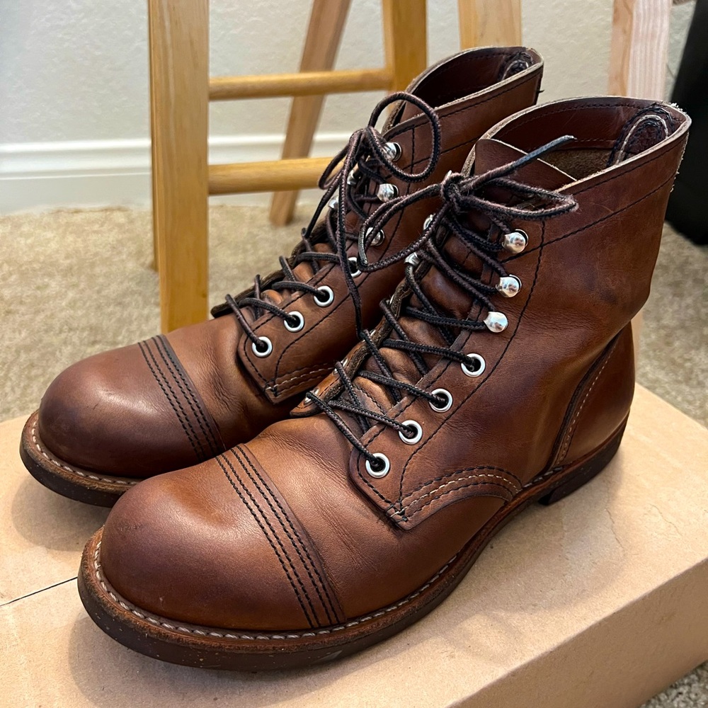 RED WING IRON RANGER 8111 MEN’S SIZE 7D